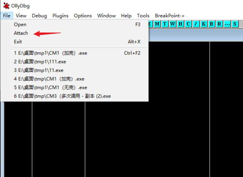 attach